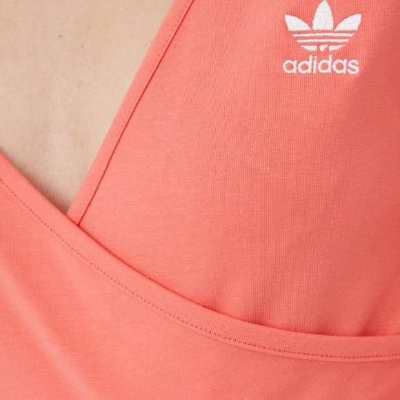 Adidas Originals Cropped Long Sleeve Shirt HC2050 Women's - Picture 4 of 6